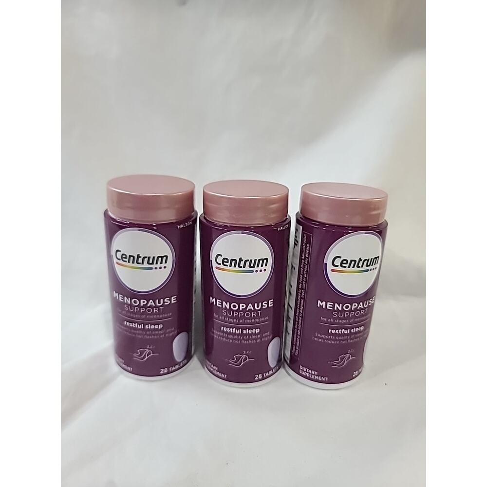 Centrum Menopause Support All Stages Restful Sleep Supplement 06/27 3 X 28 Count